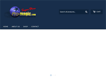 Tablet Screenshot of pro-magic.com